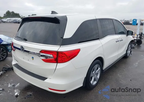 2018 Honda Odyssey Ex from USA, damaged, VIN 5FNRL6H58JB052898